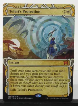 MTG Teferi's Protection Regular Mythic 11 Strixhaven: Mystical Archives NM - Image 1
