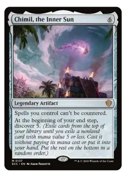 1x MTG Chimil, the Inner Sun - Lorwyn Eclipsed Mythic! NM Mint - Image 1