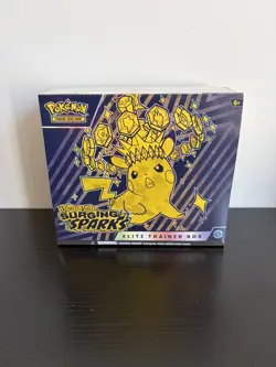 Pokemon Surging Sparks Elite Trainer Box ETB Sealed Pokemon TCG Scarlet & Violet - Image 1