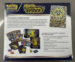 Pokemon TCG Scarlet & Violet Surging Sparks Elite Trainer Box ETB Sealed - Image 3