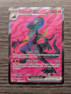 Salazzle ex #101/088 Ultra Rare Holo NM - Pokemon TCG Perfect Order - Image 1