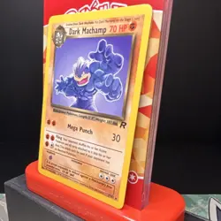 Dark Machamp 27/82 Team Rocket **Non Holo*** Rare Unlimited English 1999 - Image 2