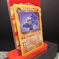 Dark Machamp 27/82 Team Rocket **Non Holo*** Rare Unlimited English 1999 - Image 3