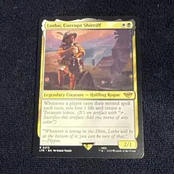 Lotho, Corrupt Shirriff Universes Beyond: the Lord of the Rings: Near Mint - Image 1
