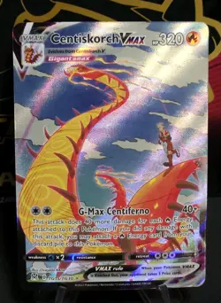 Pokemon Centiskorch VMAX Lost Origin Trainer Gallery TG15/TG30 Ultra Rare NM - Image 1