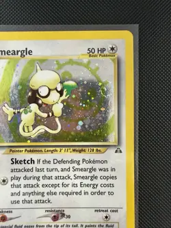 2001 Smeargle ⭐ 11/75 Holo Rare Neo Discovery 🌀 Swirl Pokemon MP - Image 2