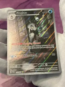 Pokemon TCG Froslass 174/167 Twlight Masquerade Illustration Rare LP - Image 4