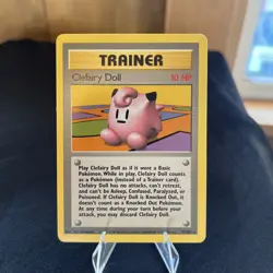 Pokemon TCG Clefairy Doll - 70/102 - Base Set Shadowless Rare Card WOTC Vintage - Image 2