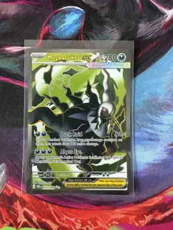 Pokemon Mega Darkrai EX 101/084 Pitch Black Full Art Holo Ultra Rare NM - Image 1