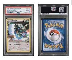 Pokemon Altaria XY Roaring Skies STAFF Prerelease Holo Promo XY46 PSA 8 - Image 2