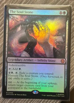 MTG: The Soul Stone Marvel's Spider-Man FOIL NM Magic The Gathering - Image 1