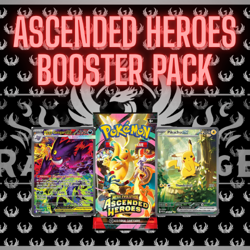 #001 - 50x Ascended Heroes Booster Pack-Pokemon Sealed: Ebay Live - Image 1