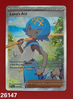 Pokemon: Lana's Aid 207 Twilight Masquerade NM/M - Image 1