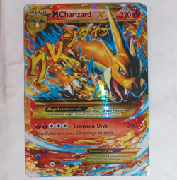Pokemon TCG M Charizard EX MEGA 107/106 Flashfire Full Art Ultra Rare Holo EN - Image 1