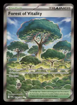 Forest of Vitality 109/088 Ultra Rare Perfect Order Pokemon Holo Near Mint - Image 1