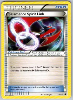 Salamence Spirit Link XY172 Pokemon XY Promo P - Image 1