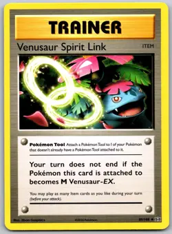 Venusaur Spirit Link 89/108 Uncommon Evolutions Pokemon Moderately Played - Image 1