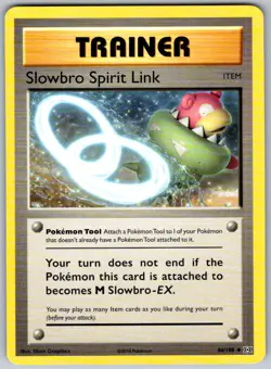 2016 Slowbro Spirit Link 86/108 Pokemon Evolutions UC - Image 1