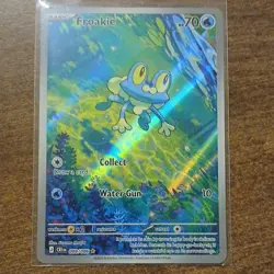 Pokemon TCG Froakie 088/086 Chaos Rising 2026 Illustration Rare - Image 1