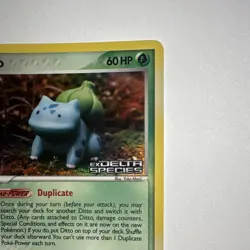 Pokemon TCG Ditto (Bulbasaur) Delta Species Rev Holo 60HP Eng 36/113 - Image 4