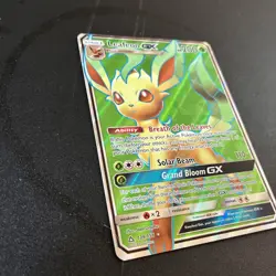Pokemon Leafeon GX 139/156 SM-Ultra Prism Full Art Holo Ultra Rare English - Image 2