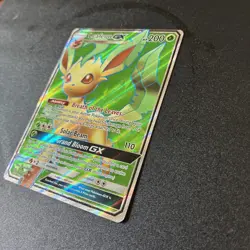 Pokemon Leafeon GX 139/156 SM-Ultra Prism Full Art Holo Ultra Rare English - Image 3