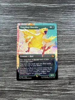 Traveling Chocobo (Borderless) Final Fantasy Regular - Image 1