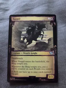 MTG UNIVERSES BEYOND - LTR - NAZUL - 0723 SCROLL SHOWCASE FOIL - NM/M - Image 1
