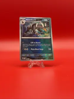 Pokemon RARE "Houndoom Master Ball Textured" 063/131 PRE en Reverse Holo "Very - Image 2