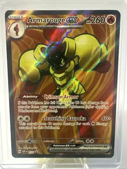 Armarouge ex 218/182 Ultra Rare Paradox Rift Pokemon - Image 1