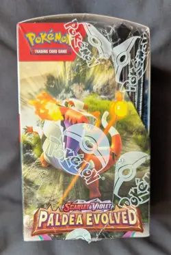 Scarlet & Violet Paldea Evolved Pokemon TCG 1/2 Booster Box New/Sealed Small Rip - Image 5