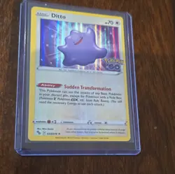 The Pokemon Company Pokemon TCG Ditto 053/078 Pokemon GO EN Holo Rare 70HP - Image 1