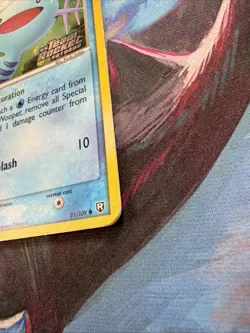 Pokemon EX Team Rocket Returns Wooper 81/109 Reverse Holo (Light Moderate Play) - Image 4