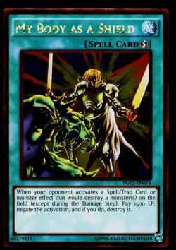 My Body as a Shield - PGL2-EN074 NM Premium Gold: Return of the Bling Yu-Gi-Oh - Image 1