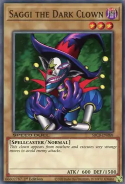 Saggi the Dark Clown - SBCB-EN088 - Common - 1st Edition - Lightly Played - Image 1