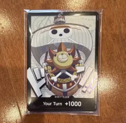 Bandai One Piece Card Game DON!! Thousand Sunny Your Turn +1000 Promo Holo MINT - Image 1