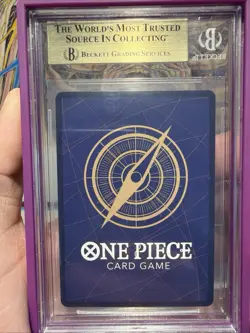 2025 One Piece Illustration Box EX Promo Jewelry Bonney #OP08-105 BGS 10 - Image 2