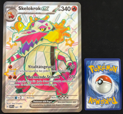 Pokemon Skelokrok EX - XXL Karte - SVP 081 Promo JUMBO - Deutsch - NM - Image 1