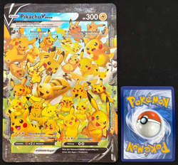 Pokemon Pikachu V-Union - XXL Karte - SWSH Promo JUMBO - Deutsch - NM - Image 1
