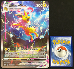 Pokemon Jolteon VMAX - XXL Karte - SWSH184 Promo JUMBO - Englisch - NM - Image 1