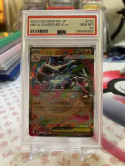 Mega Charizard EX 013/080 PSA 10 Inferno X Japanese Pokemon Card - Image 1