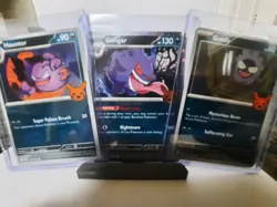 Gastly/Haunter/& Gengar Cosmos Holo 2024 Trick Or Trade Pokemon Card - Image 1