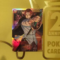 V1 Mint JP One Piece Card Game romance dawn Shanks OP01 SEC Bandai Japan - Image 1