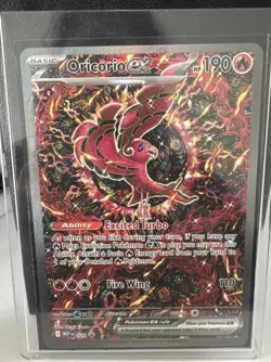 Oricorio EX Promo 024 Full Art Phantasmal Flames Pokemon Card Near Mint - Image 1