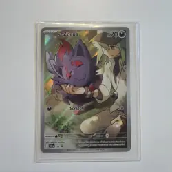 Pokemon TCG Journey Together N's Zorua #189 Holo Promo Card M/NM - Image 1