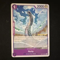 Bandai One Piece Card Game Nola OP15-069 Character 2000 Power Cost 1 EN - Image 1
