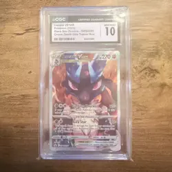 Lucario VSTAR SWSH291 Sword & Shield Promo Holo Card CGC 10 Gem Mint - Image 1
