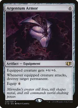 MTG Argentum Armor - 228 / English / Near Mint - Image 1