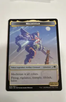 Mechtitan Token Kamigawa: Neon Dynasty Regular - Image 1