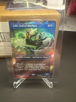 Loki, God of Mischief (Borderless) Marvel Super Heroes Foil - Image 1